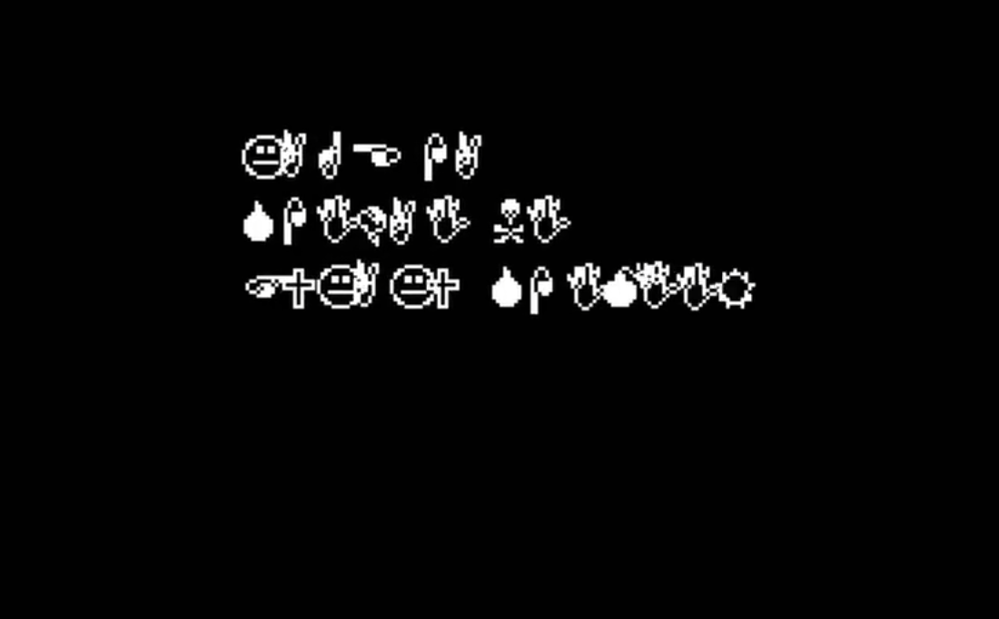 Undertale 報告書17について ガスターの謎 いちどりの部屋